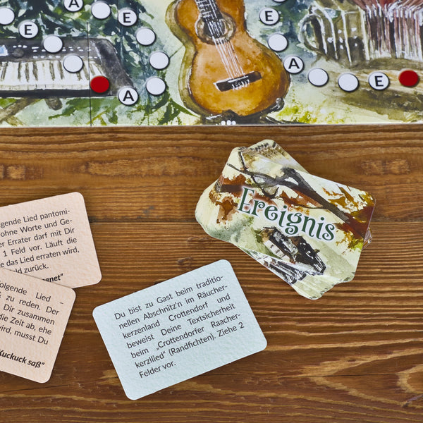 Brettspiel "Abenteuer im Liederwald" Edition Kinderlieder, Detailansicht Ereigniskarten