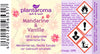 Etikett Duftöl Mandarine & Vanille