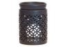 Schwarze Aromalampe aus Keramik von Plantaroma