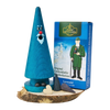 Das Geschenkset „Ziegenbein + Räucherkerzen“ von Original Crottendorfer Räucherkerzen besteht aus einer blauen Holzfigur mit Gesicht und Bart auf einem Sockel, die zusammen mit Herzformen und Räucherkegeln neben einer blauen Schachtel mit der Abbildung eines Mannes in Uniform präsentiert wird.