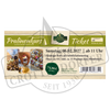 Ticket für den Pralinenkurs am 06.02.2027 oder 07.02.2027 ab 11 Uhr bei Original Crottendorfer, mit Fotos der fertigen Pralinen, Angaben zur Kursdauer, zum Preis und zum Leistungsumfang.