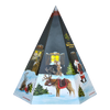 Räucherkerzen-Adventskalender - Pyramide